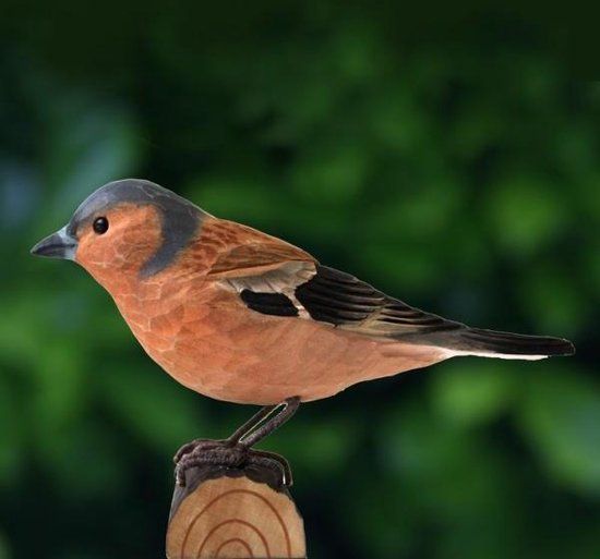 Wildlife Garden Decobird - Vink - Hout - 1 stuk(s)