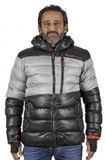 Peak Mountain SOMOTEX Ski-jack Peak Mountain Captin Zwart/Wit Mannen XXL