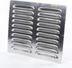 Gavo grille à persiennes aluminium 50 x 45cm