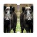 Beschermhoes Oppo Beschermhoes van leer voor Oppo A9 (2020), wildzwijnjacht, hout