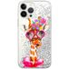 ERT GROUP mobiel telefoonhoesje voor Apple Iphone 13 PRO MAX origineel en officieel erkend Babaco patroon Giraffe 002 optimaal aangepast aan de vorm van de mobiele telefoon, met glitter overloopeffect