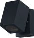 Osram ENDURA Classic Cube ADJ WALL buitenwandlamp, zwart, GU10 voet (max 35W), kan worden uitgerust met een normale of slimme lamp, richtbare kop, IP44 bescherming