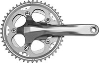 Shimano FC-CX50 Crankset Cyclocross 2x10-speed 46-36 tanden, silver Pedaalarmlengte 175mm