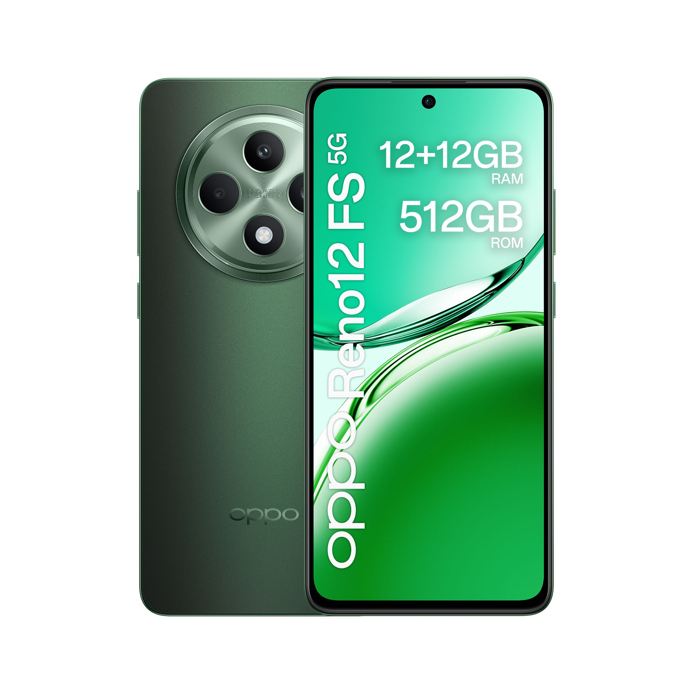 OPPO Reno12 FS 5G - 6.67" AMOLED - 12GB/512GB - Green