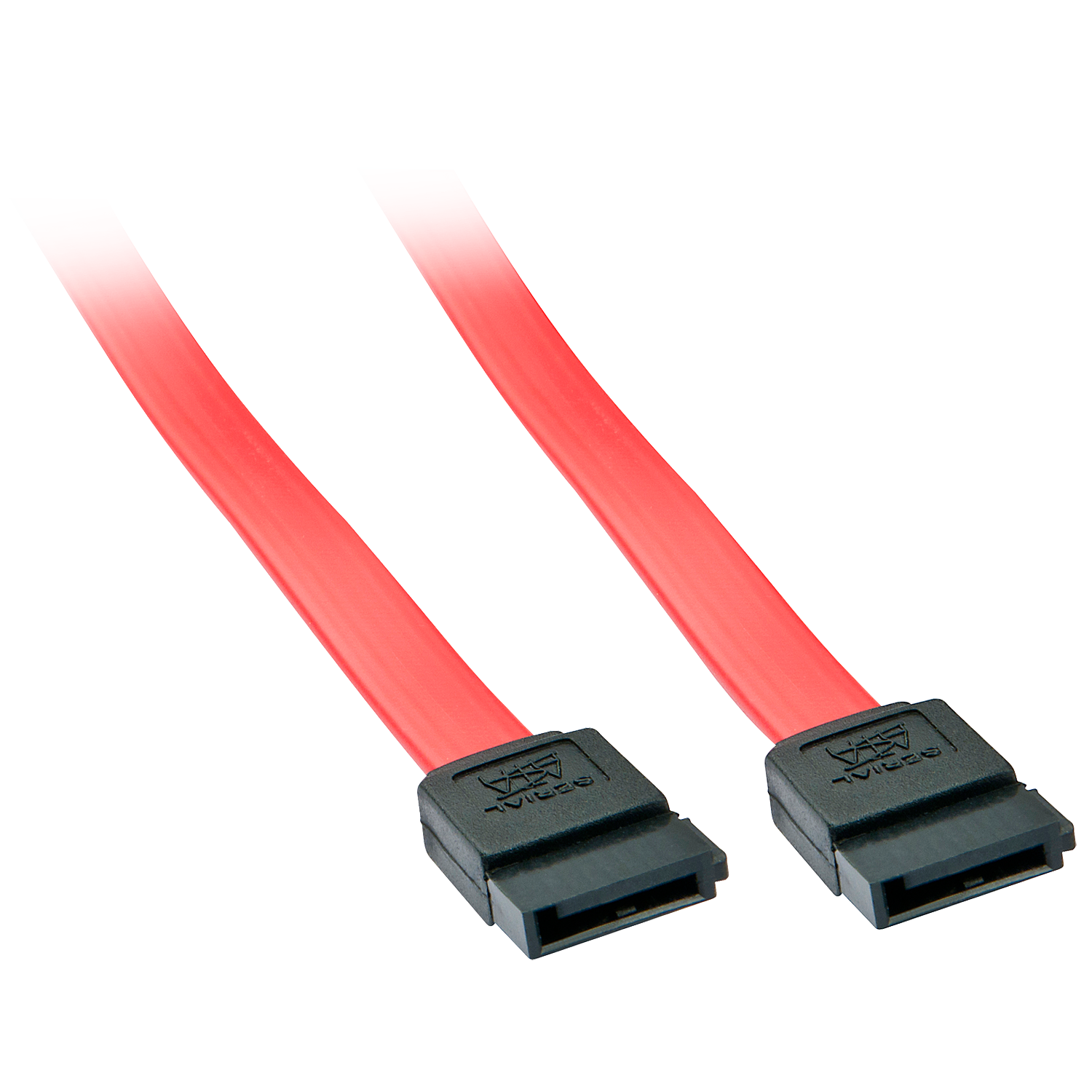 LINDY 33325 - Kabel - 0,7 m - Rood