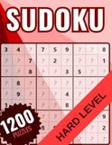Sudoku Compact: 1200 Hard Sudoku Puzzles: Serious Logic Challenges • 6 Puzzles Per Page • Full Answer Keys