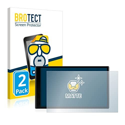 brotect 2x Antireflecterende Beschermfolie compatibel met DriveSmart 65/61 Anti-Glare Screen Protector, Mat, Ontspiegelend