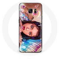 Maniacase Etui voor Samsung Galaxy S6 Blackpink Jisoo Poster Fanart