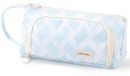 Merkloos Ruim Pennenzak - Etui voor Meisjes & Tieners - School & Kantoor - Diamantblauw
