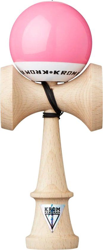 KROM Kendama POP LOL - Roze - Hout