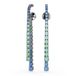 Swarovski Matrix Dames Oorbellen Metaal - Meerkleurig