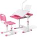 Bolt Edge Bureau enfant réglable en hauteur avec chaise de bureau - Rose