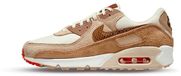 Nike Air Max 90 AMD Damens Sneaker Elfenbein Weiß/Braun/Beige