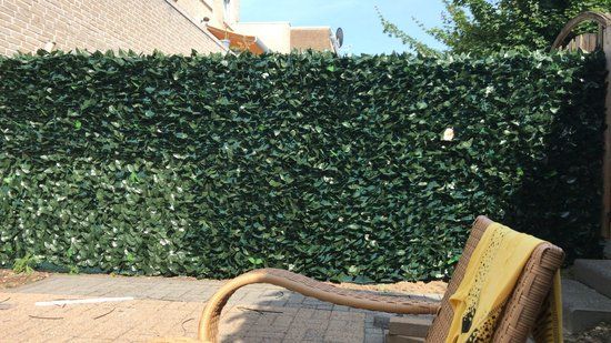 Intergard Kunsthaag balkonscherm tuinscherm hedera klimop 100x300cm