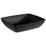 APS 85276 GN 1/2 schaal -NERO - in zwart, 32,5 x 26,5 cm, hoogte 7,5 cm, 3,5 liter
