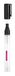 Jacques Herbin 23705T - Lege stift met reservoir en dubbele punt 5 mm