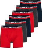Only & Sons Heren lang short / pant 6 pack ONSFITZ SOLID BOXER