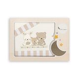 Amazon Love Babybeddengoedset voor babybed, 100% katoen, beige