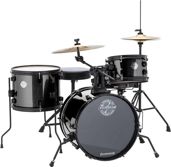 Ludwig LC178X016DIR Questlove Pocket Kit Black