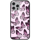 ERT GROUP mobiel telefoonhoesje voor Apple iPhone 6 Plus, origineel en officieel erkend Babaco patroon Butterflies 002 gemaakt van gehard glas, beschermhoes