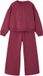 Vertbaudet Ensemble sweat et pantalon de jogging fille prune