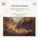 OUTHERE Mendelssohn: String Symphonies Vol 2 / Ward, Northern CO