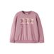 NAME IT MINI sweater met print - oudroze