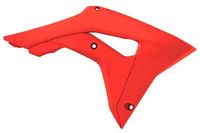 Polisport Radiator Covers Red for Honda CRF250R 18-20 CRF450R/450RX 17-20
