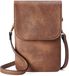 Noir Polyuréthane Cuir Petit Sac et Portefeuille pour Femmes