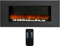 Classic Fire Vancouver Elektrische Wandhaard - 2000W - Zwart