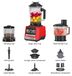 Multifunctionele mixer - keukenmachine - 8-in-1 - Model B - 9500 Watt - 3 liter - 32.000 omwentelingen per minuut - sapcentrifuge - vleesmolen