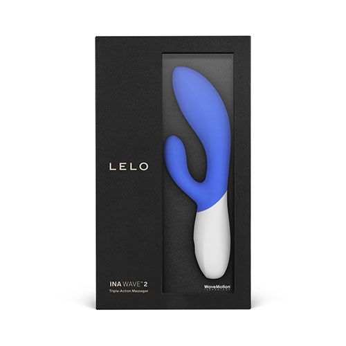 LELO INA Wave 2 Ambidextrous Clitoral & Vaginal Stimulator - California Sky