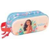 Safta Trousse double Disney Vaiana Moana 3D