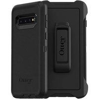 Otter products OtterBox Defender Series - Screenless Edition - achterzijde behuizing voor mobiele telefoon - robuust - polycarbonaat, synthetisch rubber - zwart - voor Samsung Galaxy S10