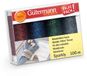 Gütermann Naaigarenset Sparkly 4x100m - Blauw