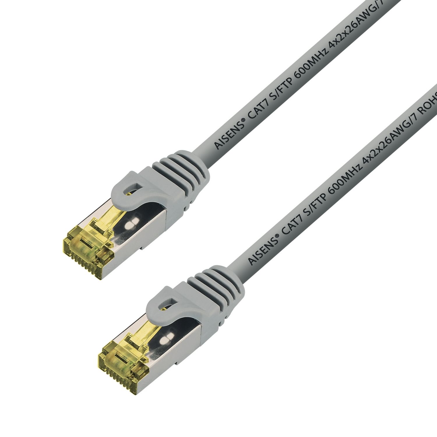 AISENS A146-0334 - Cat7 Ethernet Cable - 1m - Grey
