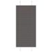 VidaXL Plissé rolgordijn 60x150 cm stofbreedte 59,4 cm polyester zwart
