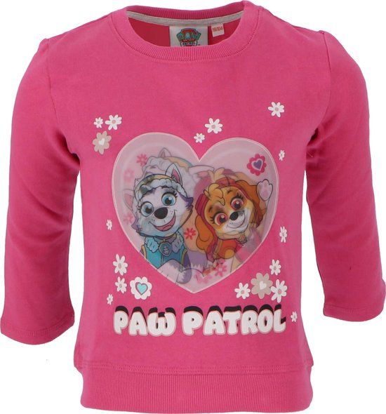 4KidsOnly Cookie Company Paw Patrol Sweater Roze Katoenmix Kinderen
