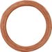 Vaessen Creative Aluminium Draad - 0,8mm - ±365m - 500g - Oranje koper