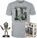 Funko Star Wars The Mandalorian POP! & Tee Box Child In Satchel - Taille L