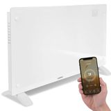 VONROC Luxe elektrische kachel - Convectorkachel met glazen paneel – 1250W/2500W