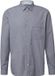 s.Oliver Chemise rayée Manches longues Coupe droite Coton Bleu marine Homme S