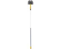 Urban Living Ragebol telescoopsteel - uitschuifbaar tot 140 cm - grijs/geel