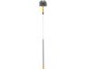 Urban Living Ragebol telescoopsteel - uitschuifbaar tot 140 cm - grijs/geel