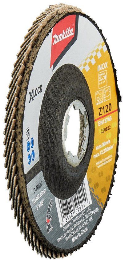 Makita Lamellenschijf 125 mm Z120 - D-76037