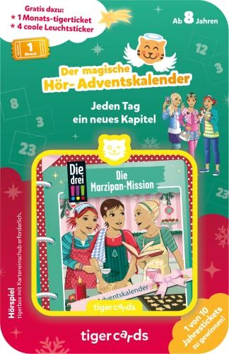 Tiger Media 4520 Tig.Card-'Die DEI- Die Marsepan-missie - adventskalender, kleurrijk - 4260535485031