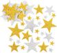Baker Ross Goud- en zilverkleurige sterrenstickers (150 stuks)