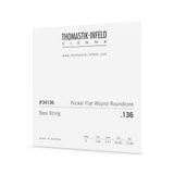 Thomastik-Infeld Flat Wound E-bas - JF34136 - B-losse snaar – Jazz Bass Long Scale 34", dikte .136
