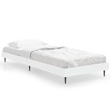 VidaXL Cadre de lit Bois blanc 75x190 cm
