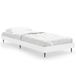 VidaXL Cadre de lit Bois blanc 75x190 cm